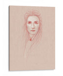 Dibujo de Melisandre | Cuadro decorativo de Canvas Lab