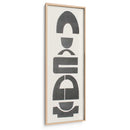 Totems Neutros Ix - Rob Delamater | Cuadro decorativo de Canvas Lab