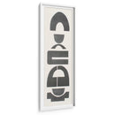Totems Neutros Ix - Rob Delamater | Cuadro decorativo de Canvas Lab