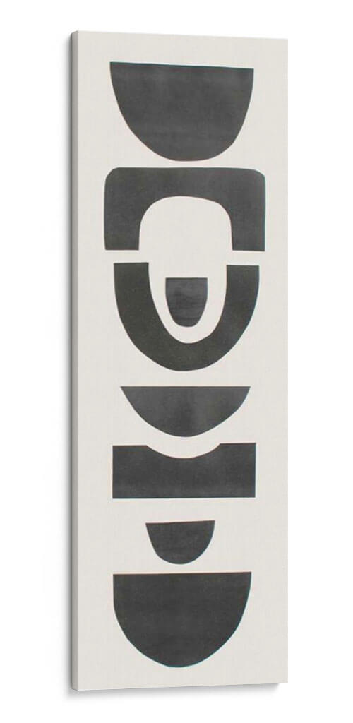 Totems Neutros X - Rob Delamater | Cuadro decorativo de Canvas Lab