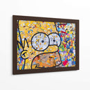 Los Simpsons en Homero | Cuadro decorativo de Canvas Lab