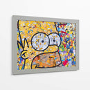 Los Simpsons en Homero | Cuadro decorativo de Canvas Lab