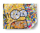 Los Simpsons en Homero | Cuadro decorativo de Canvas Lab