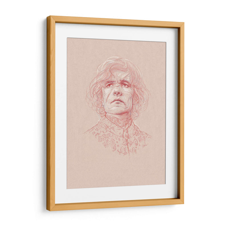 Dibujo de Tyrion Lannister | Cuadro decorativo de Canvas Lab