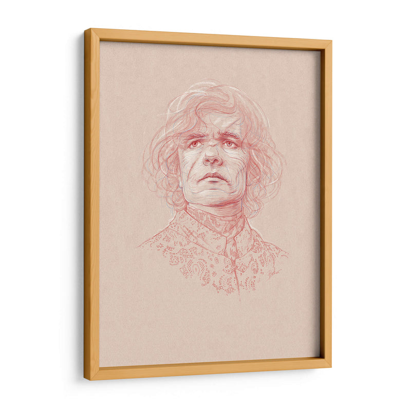 Dibujo de Tyrion Lannister | Cuadro decorativo de Canvas Lab