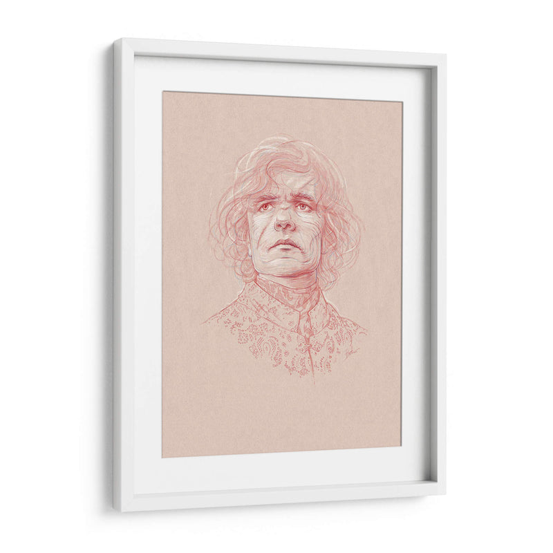 Dibujo de Tyrion Lannister | Cuadro decorativo de Canvas Lab