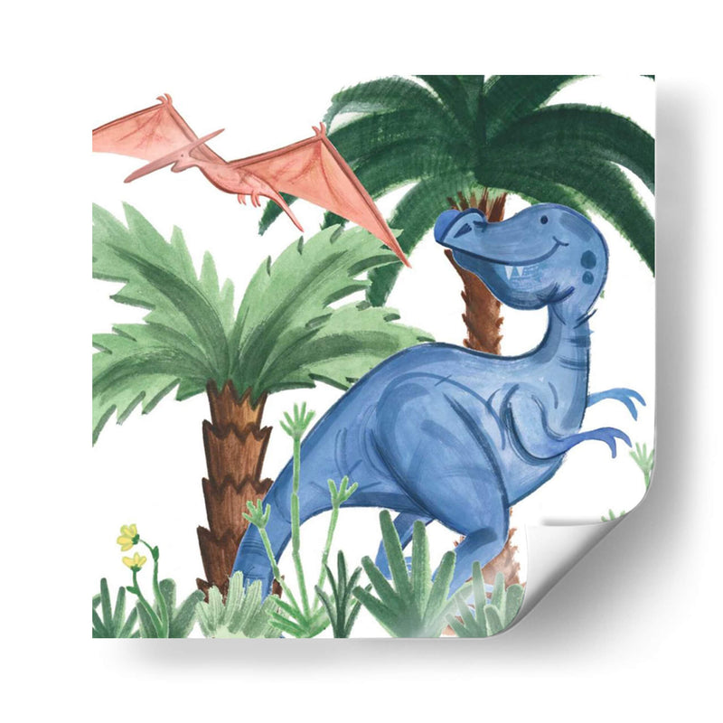 Buddies Dino I - Jamie Douglas | Cuadro decorativo de Canvas Lab