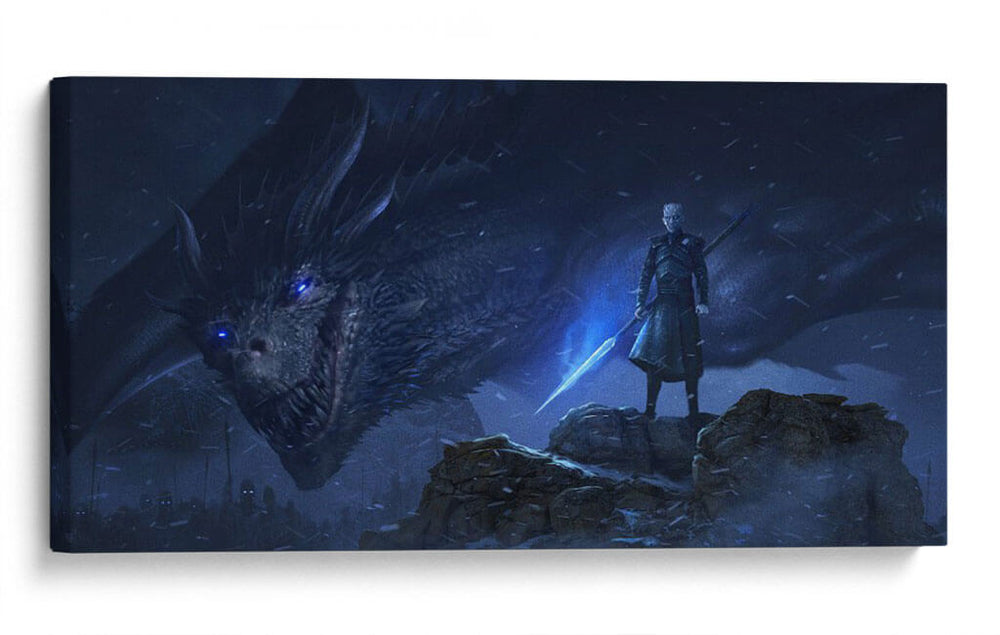 El dragón de la noche | Cuadro decorativo de Canvas Lab
