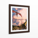 El vuelo de Jon y Daenerys | Cuadro decorativo de Canvas Lab