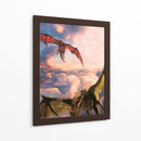 El vuelo de Jon y Daenerys | Cuadro decorativo de Canvas Lab