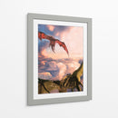 El vuelo de Jon y Daenerys | Cuadro decorativo de Canvas Lab