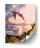 El vuelo de Jon y Daenerys | Cuadro decorativo de Canvas Lab