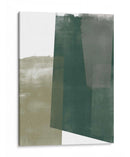 Geometría Verde I - June Erica Vess | Cuadro decorativo de Canvas Lab