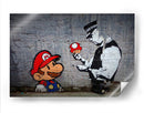 Mario y el Policia | Cuadro decorativo de Canvas Lab