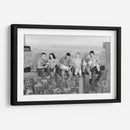 Friends a la obra | Cuadro decorativo de Canvas Lab