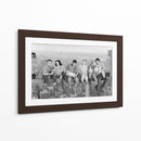 Friends a la obra | Cuadro decorativo de Canvas Lab