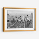 Friends a la obra | Cuadro decorativo de Canvas Lab