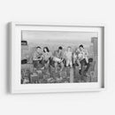 Friends a la obra | Cuadro decorativo de Canvas Lab