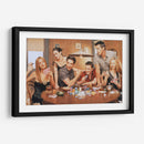 Friends Jugando Cartas | Cuadro decorativo de Canvas Lab