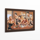 Friends Jugando Cartas | Cuadro decorativo de Canvas Lab