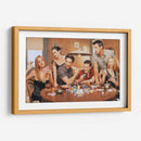 Friends Jugando Cartas | Cuadro decorativo de Canvas Lab