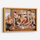 Friends Jugando Cartas | Cuadro decorativo de Canvas Lab