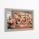 Friends Jugando Cartas | Cuadro decorativo de Canvas Lab