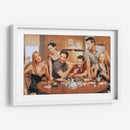 Friends Jugando Cartas | Cuadro decorativo de Canvas Lab