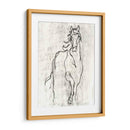 Contorno De Caballo Adornado - Ethan Harper | Cuadro decorativo de Canvas Lab