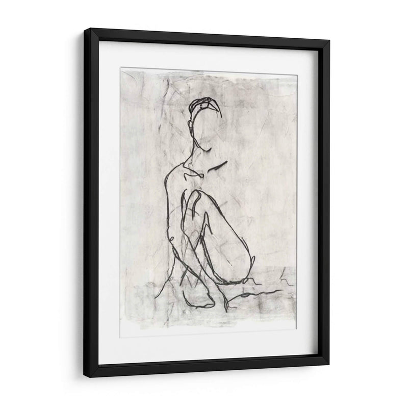 Bosquejo De Contorno Desnudo Adornado Ii - Ethan Harper | Cuadro decorativo de Canvas Lab