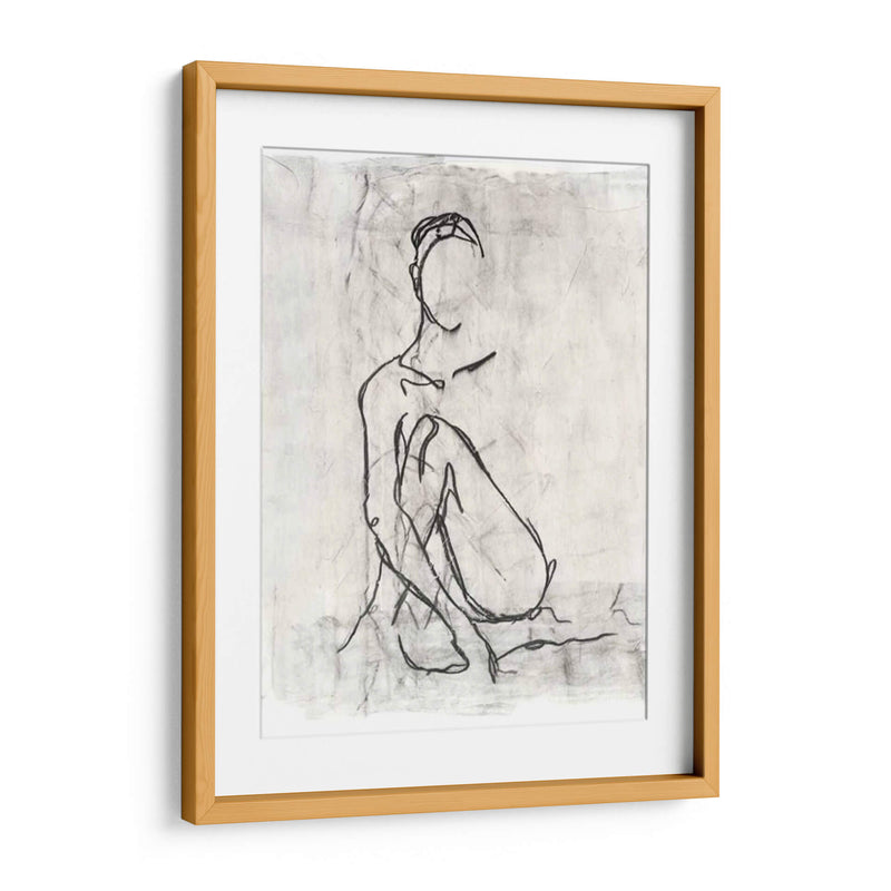 Bosquejo De Contorno Desnudo Adornado Ii - Ethan Harper | Cuadro decorativo de Canvas Lab