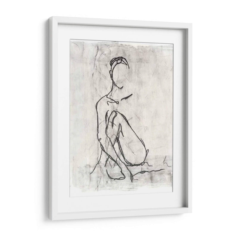 Bosquejo De Contorno Desnudo Adornado Ii - Ethan Harper | Cuadro decorativo de Canvas Lab