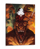 Fire and Fire | Cuadro decorativo de Canvas Lab