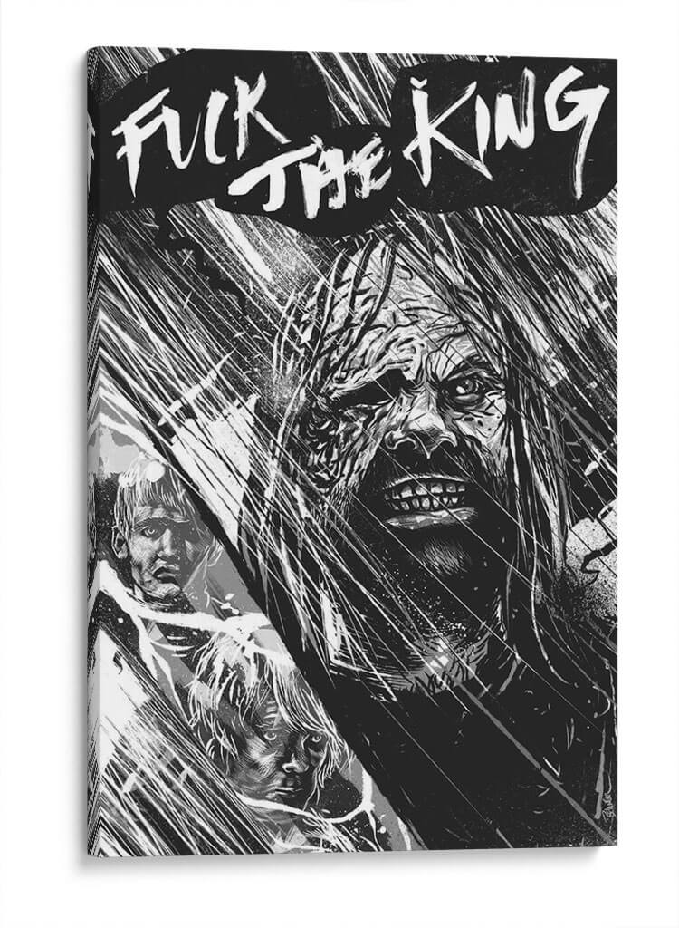 Fuck the King | Cuadro decorativo de Canvas Lab