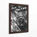 Fuck the King | Cuadro decorativo de Canvas Lab
