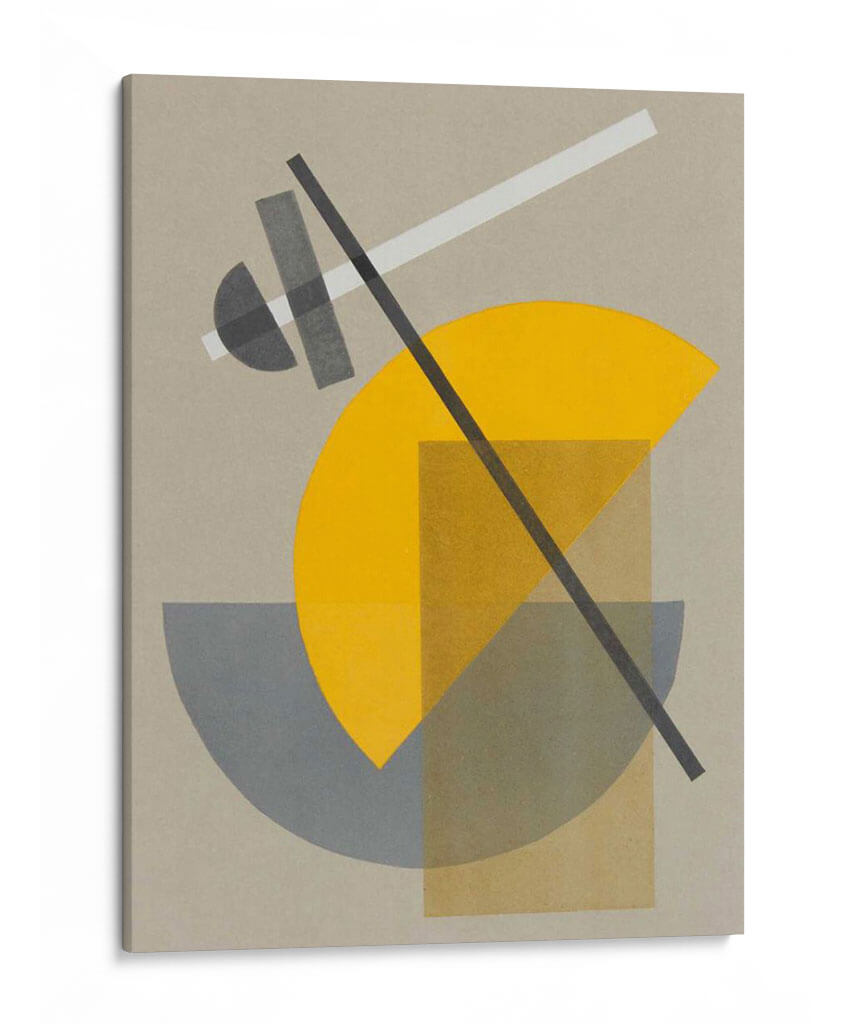 Homenaje A Bauhaus Iv - Rob Delamater | Cuadro decorativo de Canvas Lab