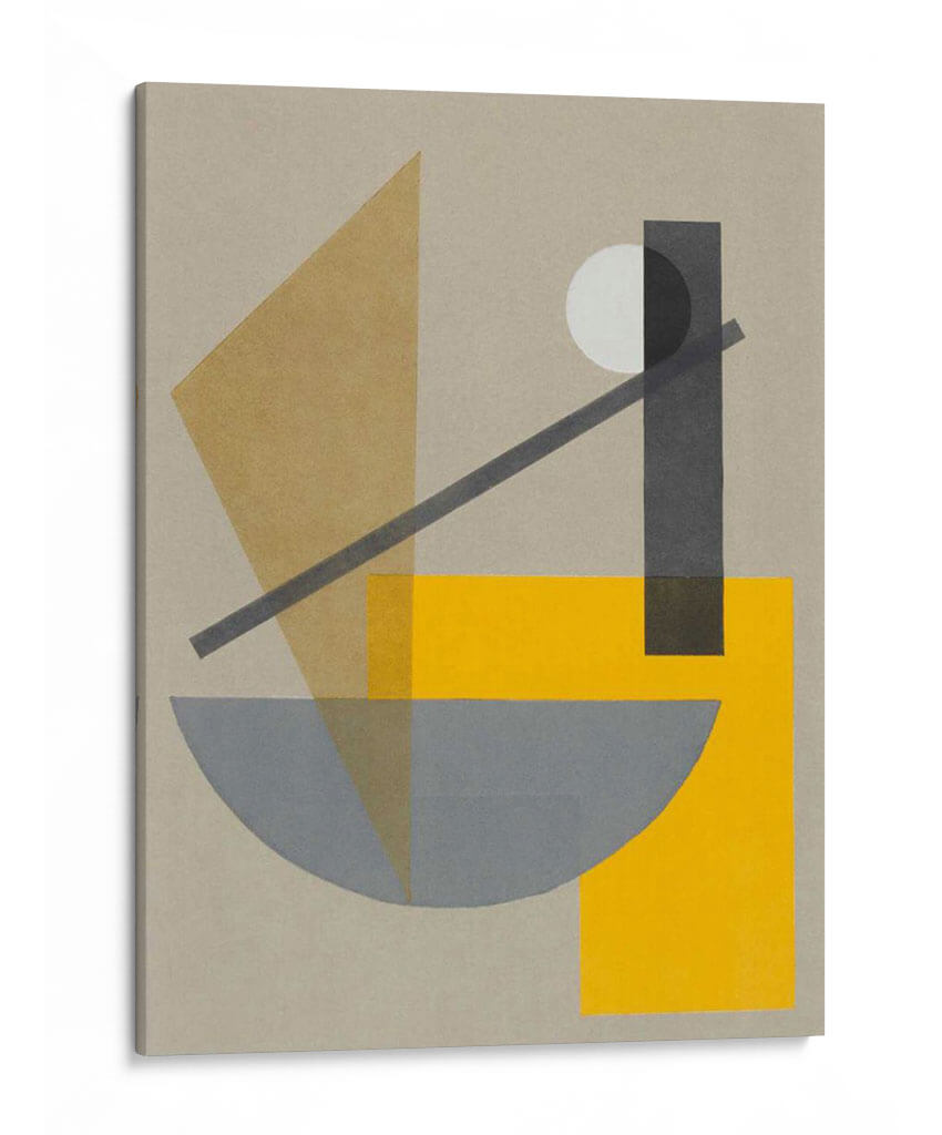 Homenaje A Bauhaus Vii - Rob Delamater | Cuadro decorativo de Canvas Lab