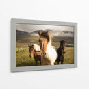 Los tres caballos | Cuadro decorativo de Canvas Lab