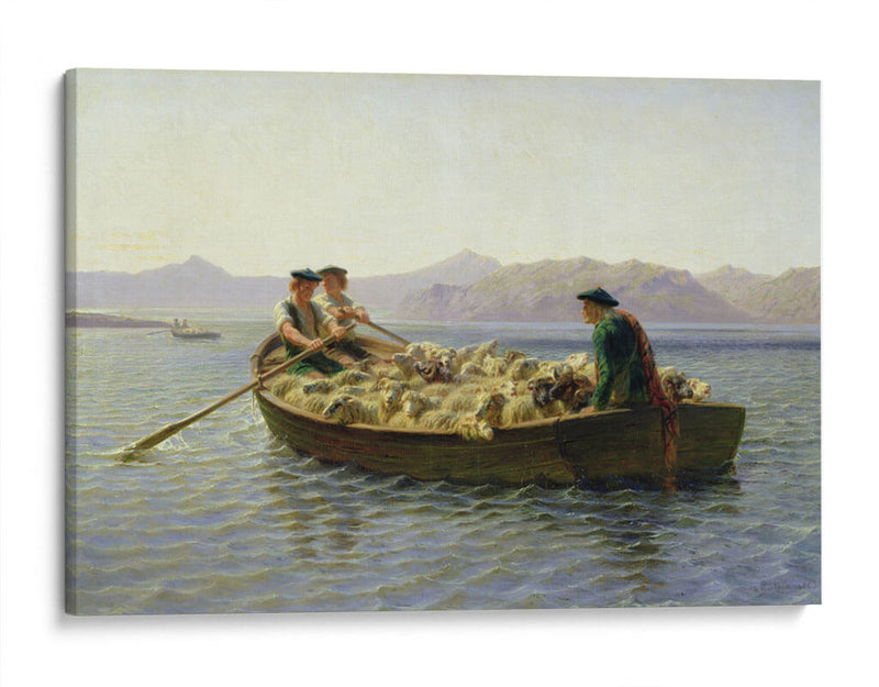 Cambiando de pastos - Rosa Bonheur | Cuadro decorativo de Canvas Lab