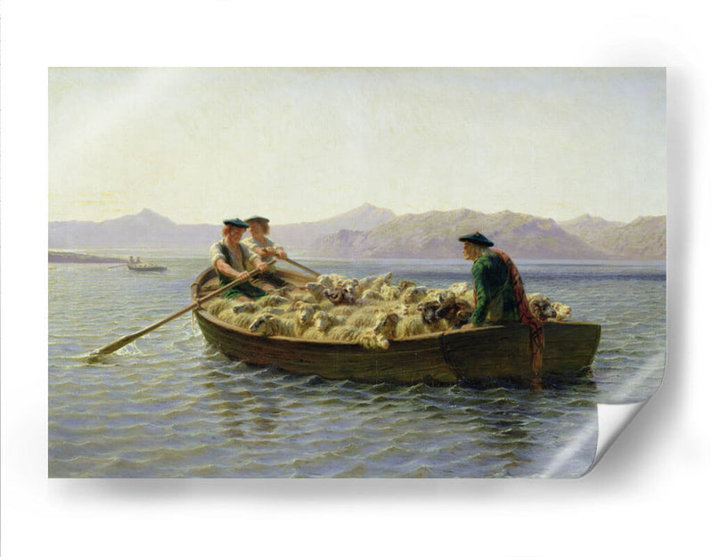 Cambiando de pastos - Rosa Bonheur | Cuadro decorativo de Canvas Lab