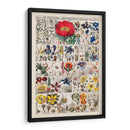 Carta Floral - Vision Studio | Cuadro decorativo de Canvas Lab