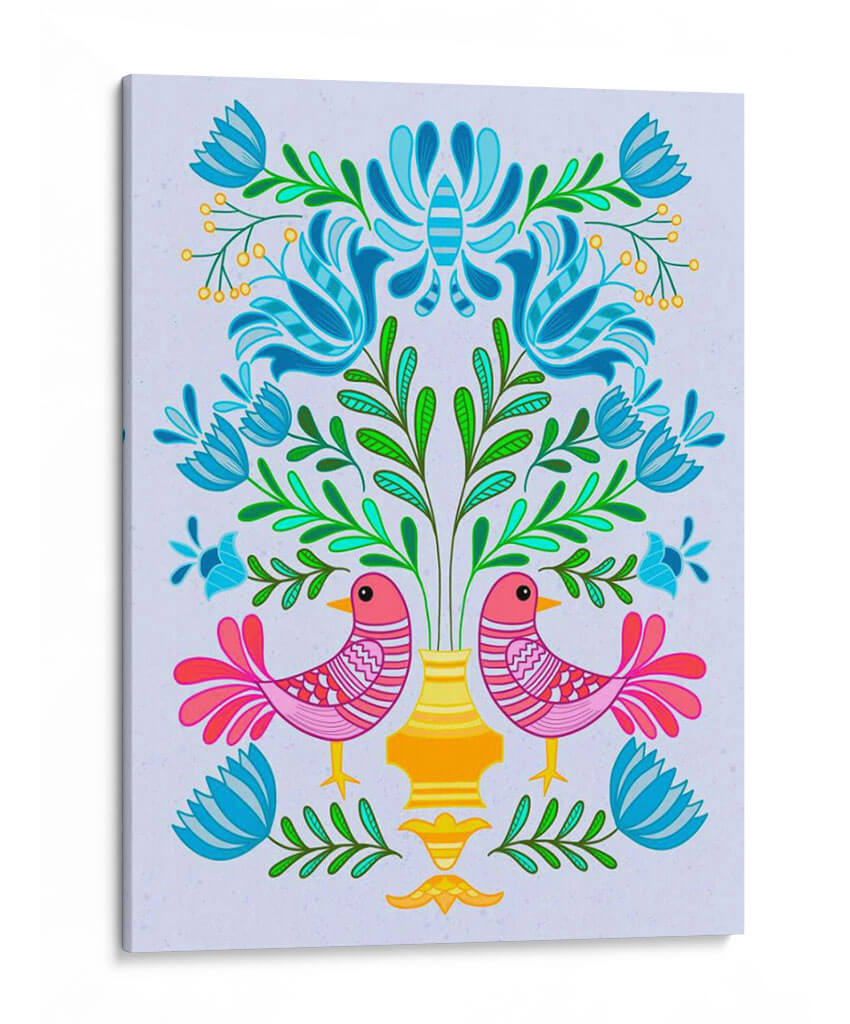 Pájaro Popular Iv - Regina Moore | Cuadro decorativo de Canvas Lab
