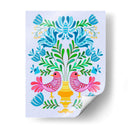 Pájaro Popular Iv - Regina Moore | Cuadro decorativo de Canvas Lab