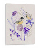 Meandro En Violeta Ii - Melissa Wang | Cuadro decorativo de Canvas Lab