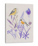 Meandro En Violeta Iv - Melissa Wang | Cuadro decorativo de Canvas Lab