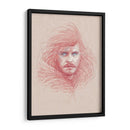 Jon Snow turns to the night | Cuadro decorativo de Canvas Lab