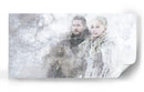 Jon y Daenerys en acuarela | Cuadro decorativo de Canvas Lab