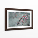Abeja y flor de cerezo | Cuadro decorativo de Canvas Lab
