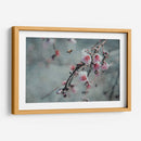 Abeja y flor de cerezo | Cuadro decorativo de Canvas Lab