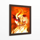 La reina de los dragones | Cuadro decorativo de Canvas Lab